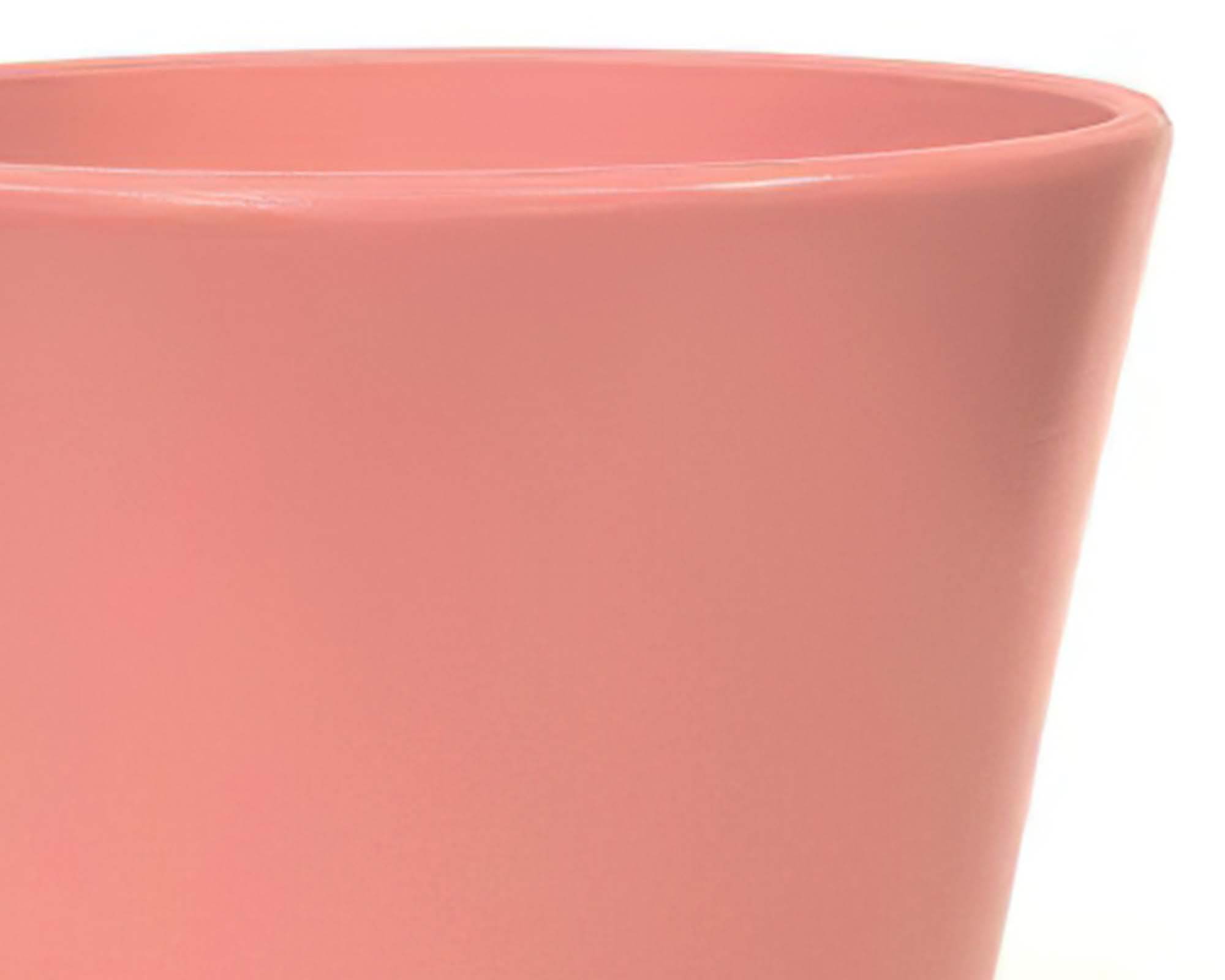 Vaso per Orchidea Rosa D13x14h Versatile e Moderno in Ceramica - immagine 2