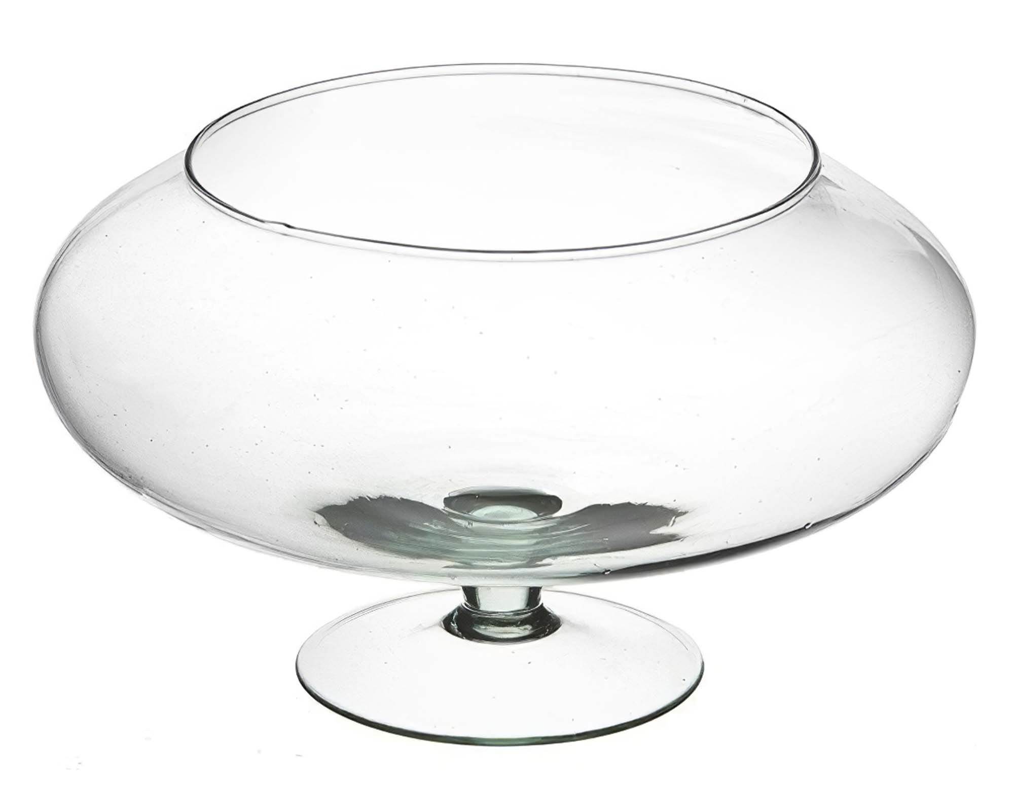 Coppa Larga Elegante e Resistente in Vetro D25 15H