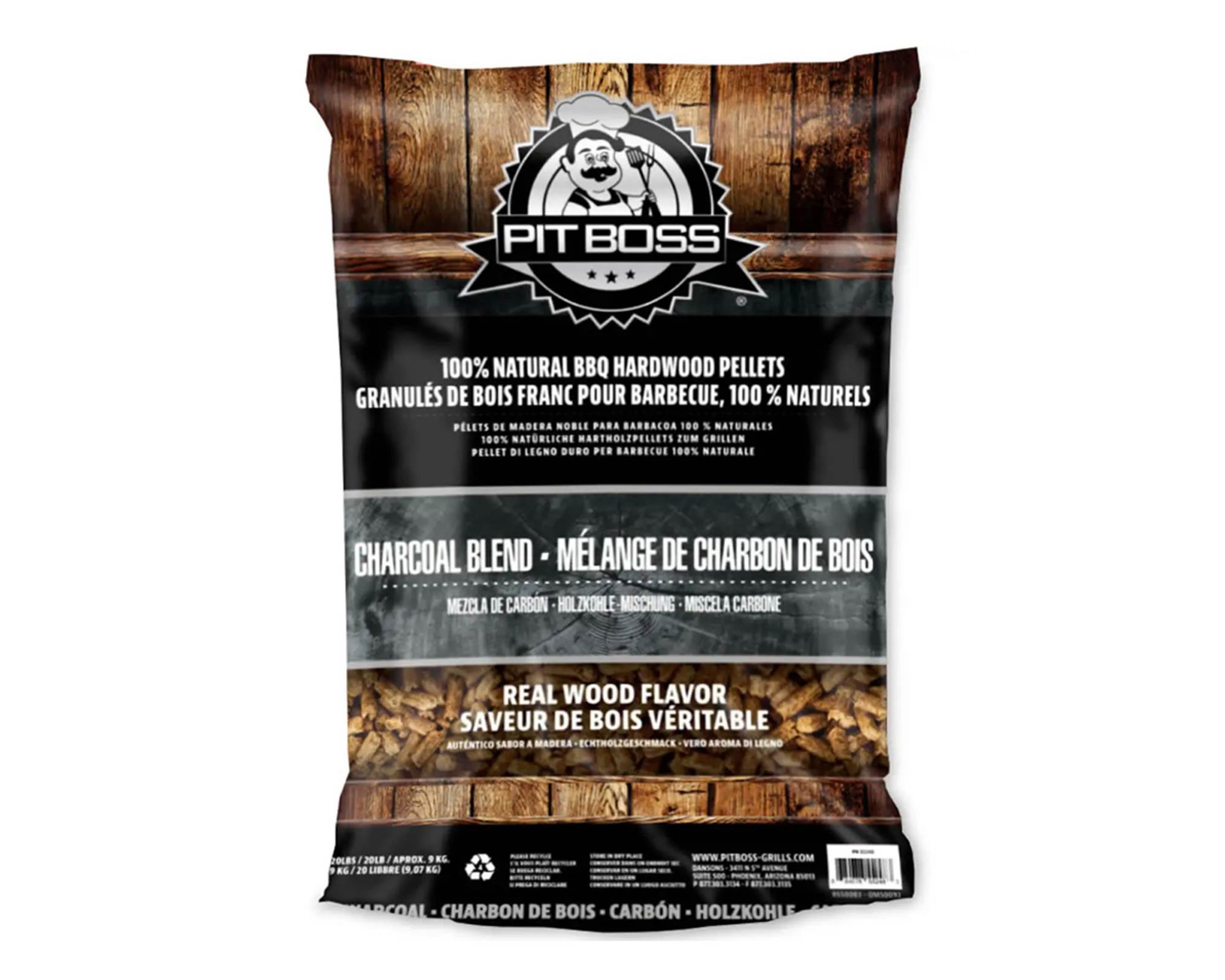 Pellet per BBQ in Carbone 9kg - Pit Boss