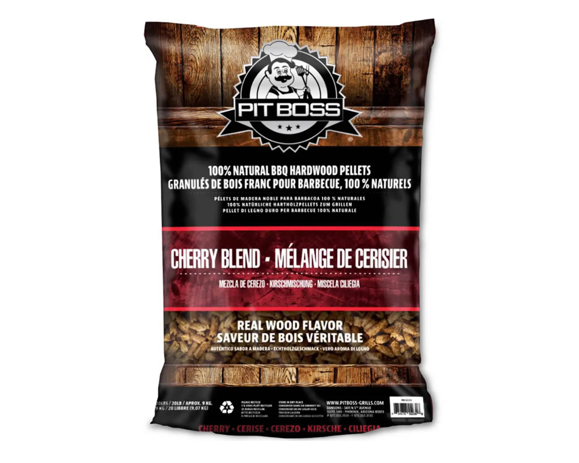 Pellet per BBQ in Legno di Ciliegio 9kg - Pit Boss