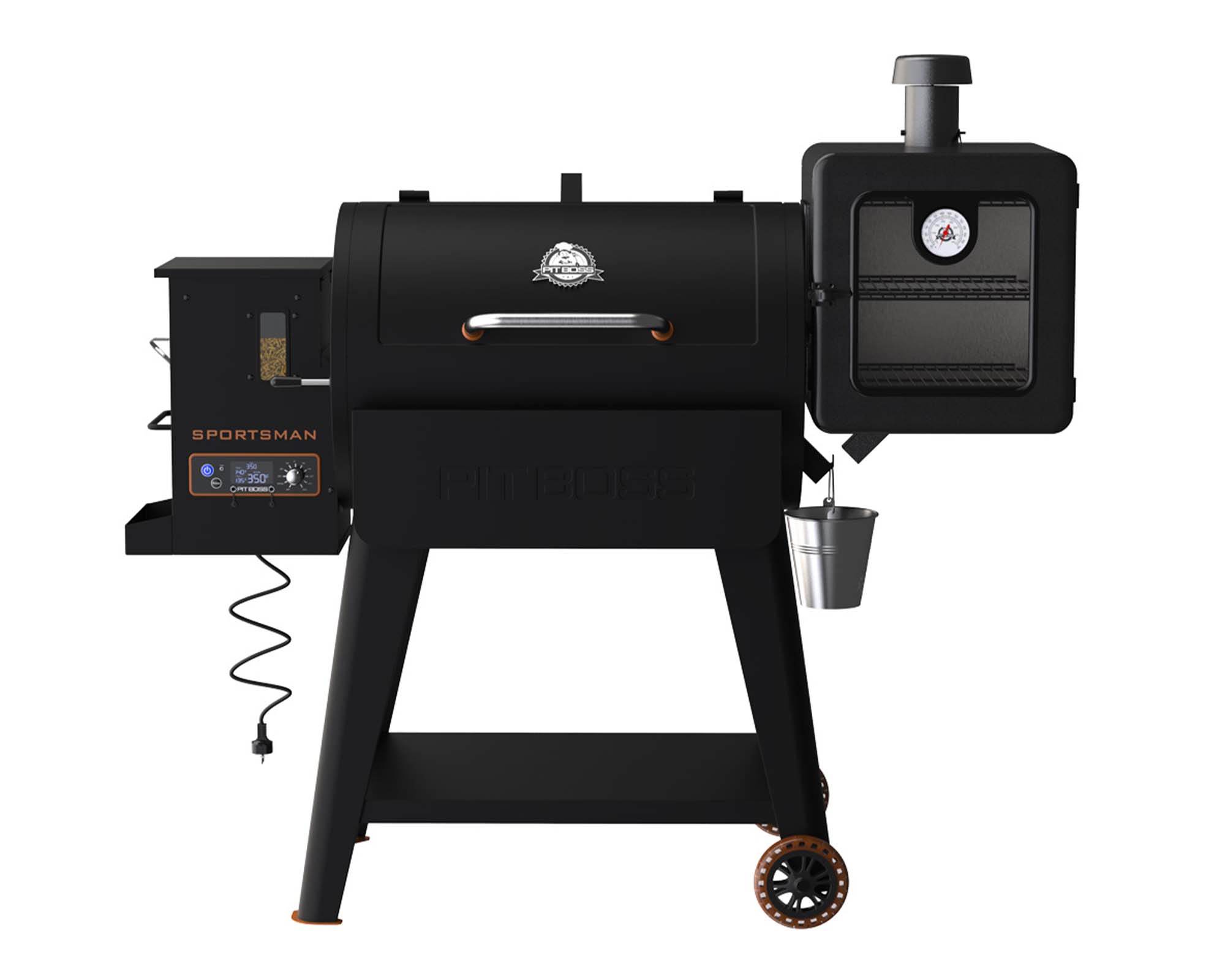 Affumicatore di Unità Aggiuntiva per BBQ Navigator Nero in Acciaio - Pit Boss - immagine 5