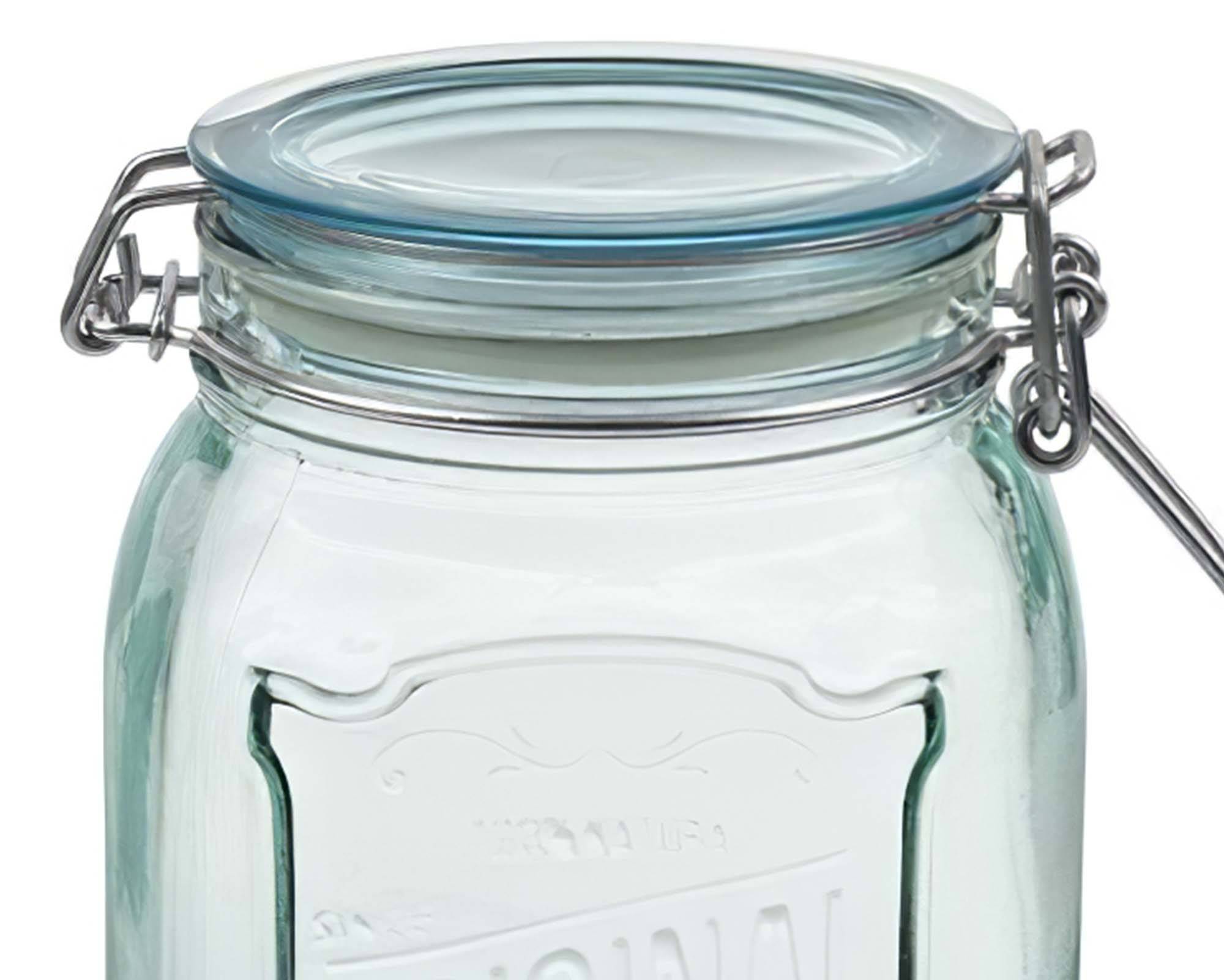 Barattolo a Chiusura Ermetica D12,5x16cm in Vetro - immagine 2