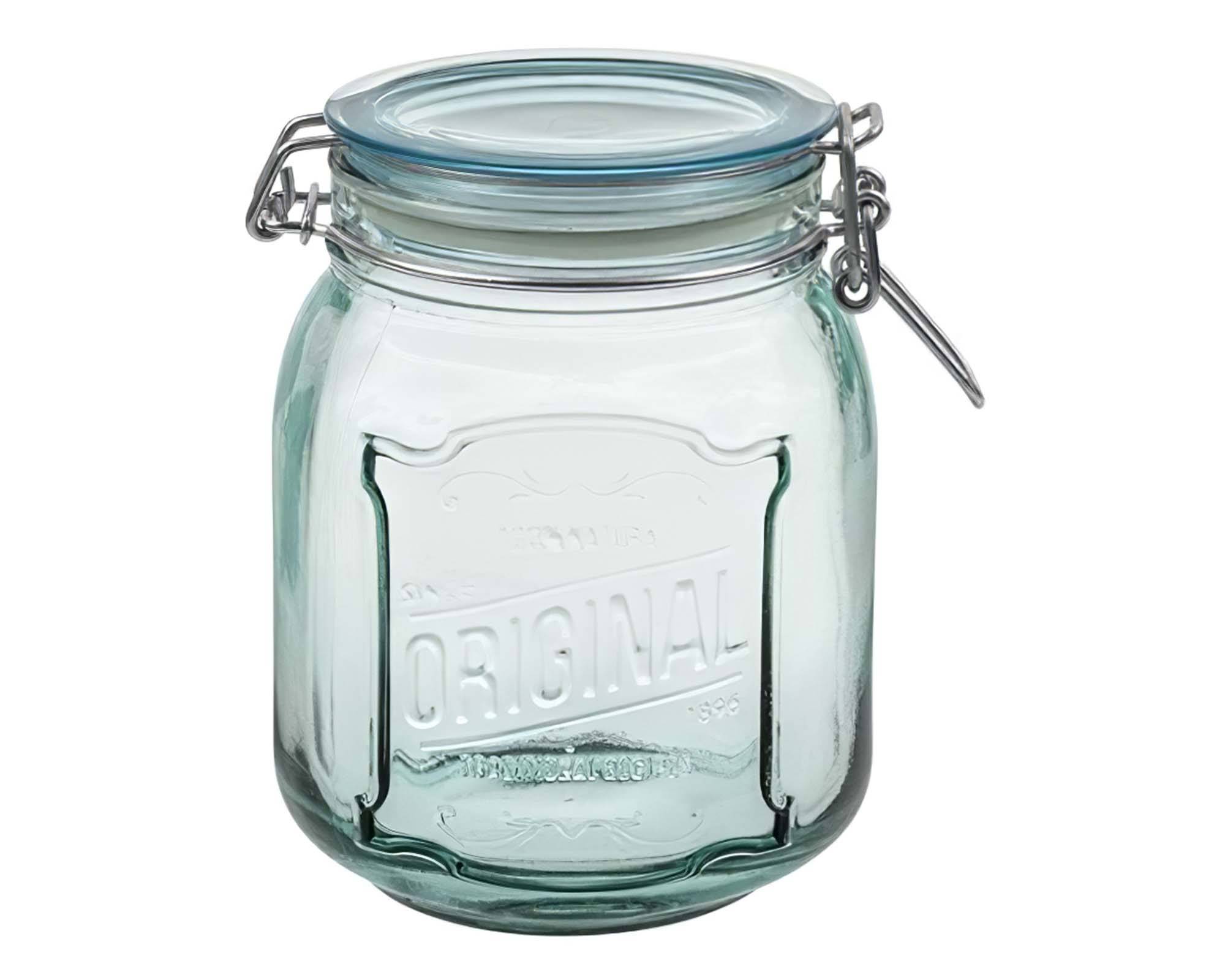 Barattolo a Chiusura Ermetica D12,5x16cm in Vetro