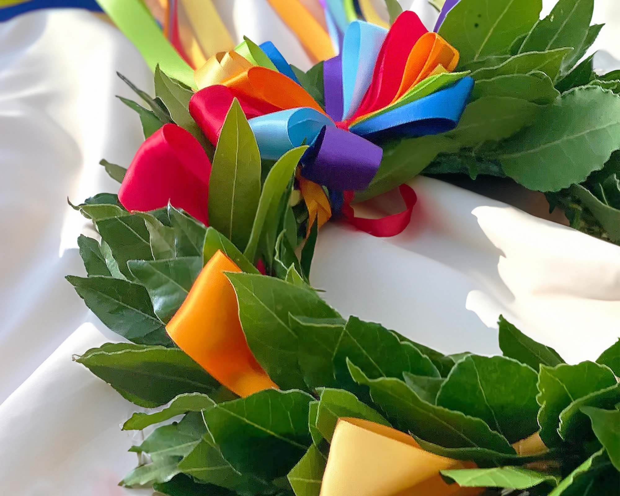 Corona di Alloro per Laurea Multicolor - immagine 2