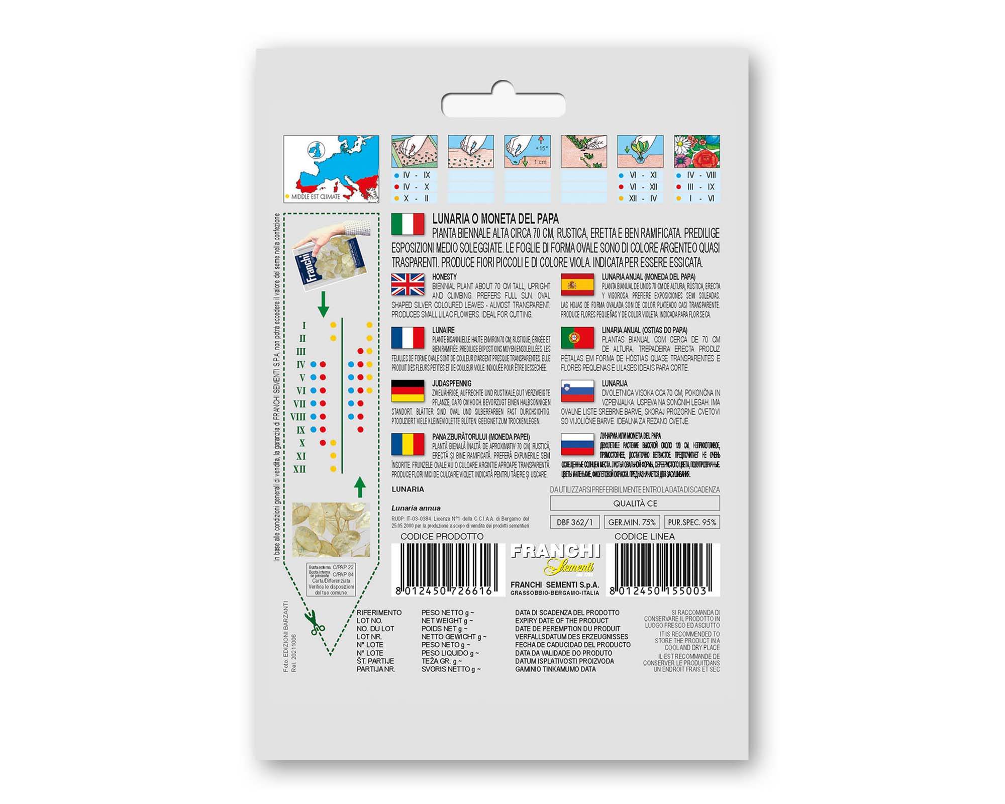 Semi di Lunaria - Franchi sementi - immagine 2