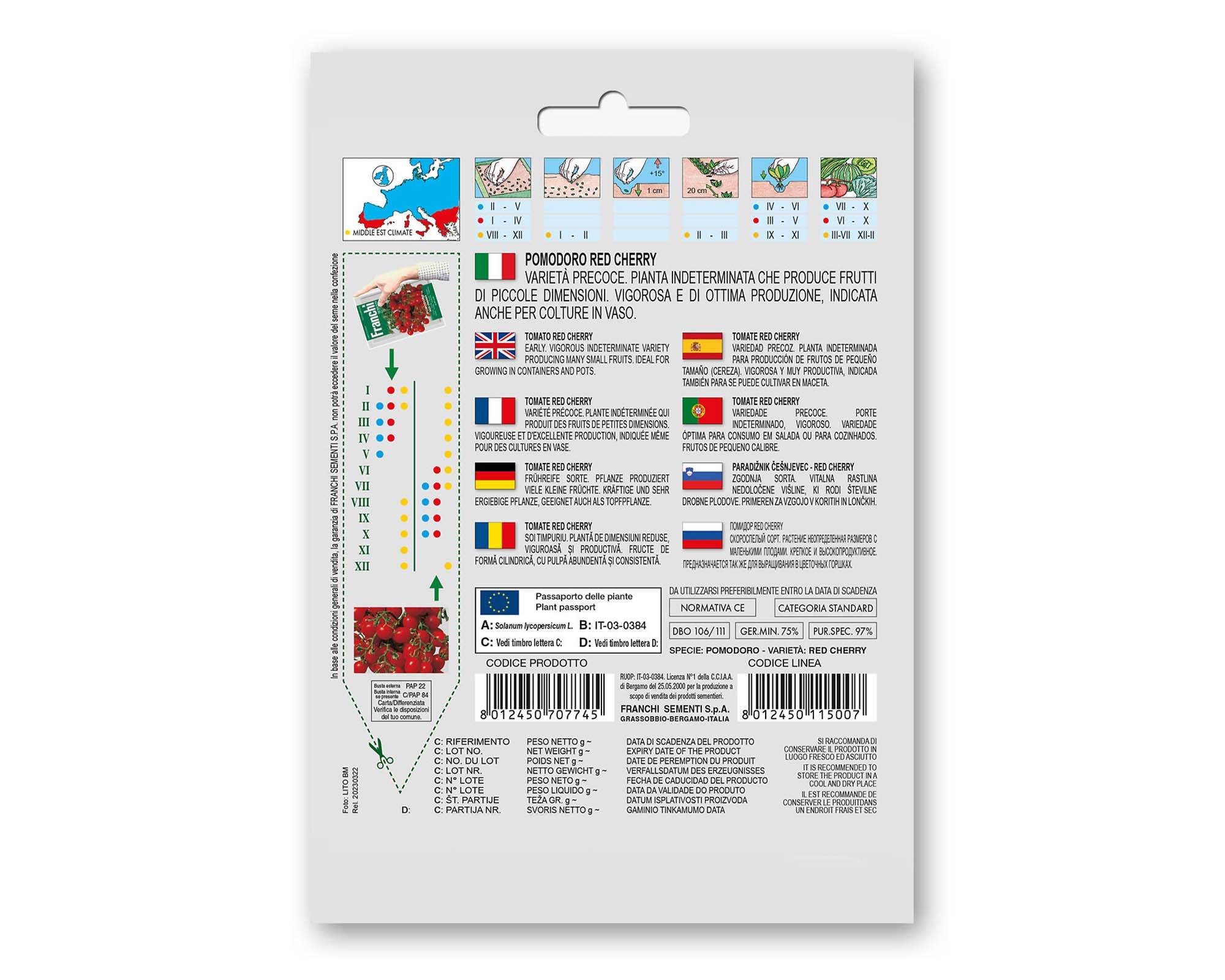 Semi di Pomodoro Red Cherry - Franchi sementi - immagine 2