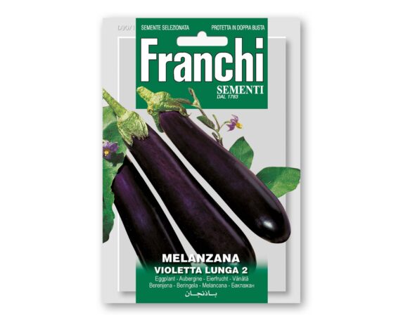 Semi di Melanzana Violetta Lunga 2 – Franchi sementi