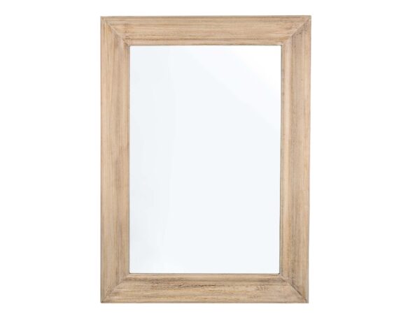 Specchio Con Cornice Tiziano Rettangolare 81×111 In Legno Di Paulonia – Bizzotto