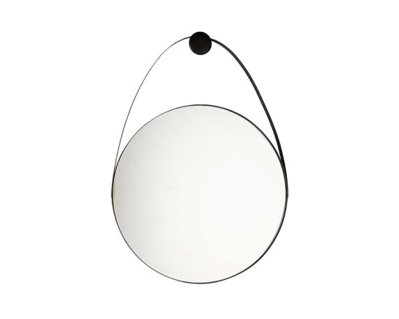 Specchio Con Cornice Kieran 61×88 In Acciaio E Vetro – Bizzotto