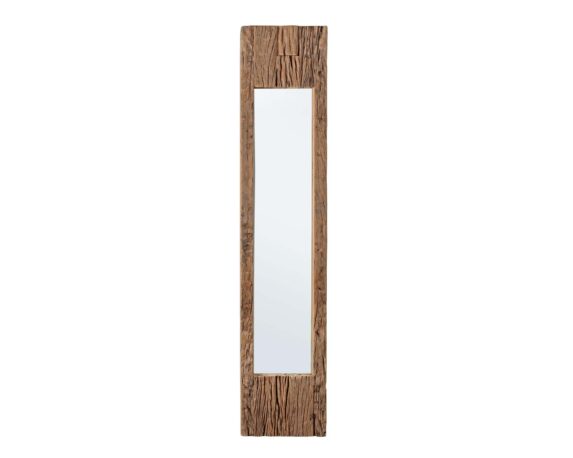 Specchio Con Cornice Rafter 25×120 In Legno Riciclato – Bizzotto