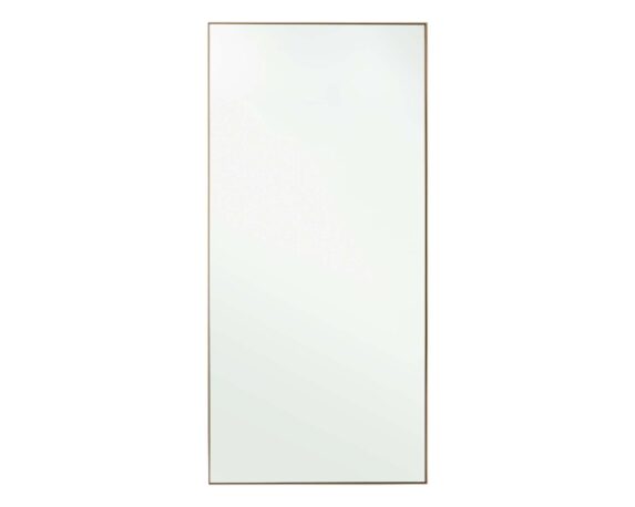 Specchio Con Cornice Universe Oro 80×170 In Acciaio, Vetro E MDF – Bizzotto