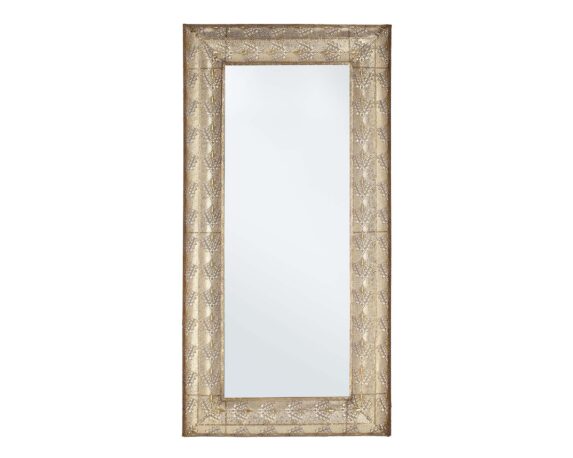Specchio Con Cornice Larjam Oro 70×140,5 In Metallo E Vetro – Bizzotto