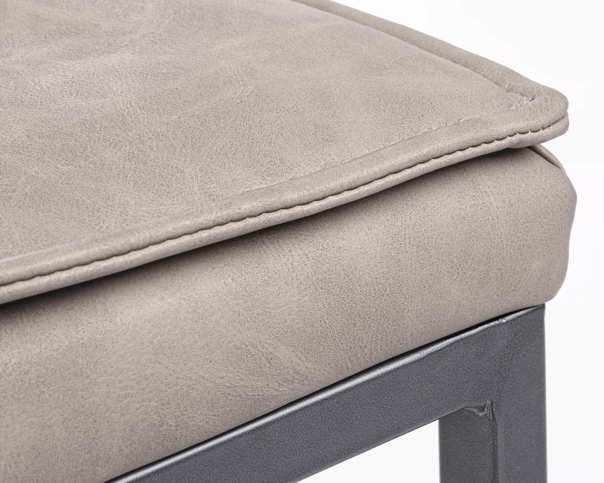 Sedia Sofie Argilla in Acciaio e Similpelle - Bizzotto - immagine 6