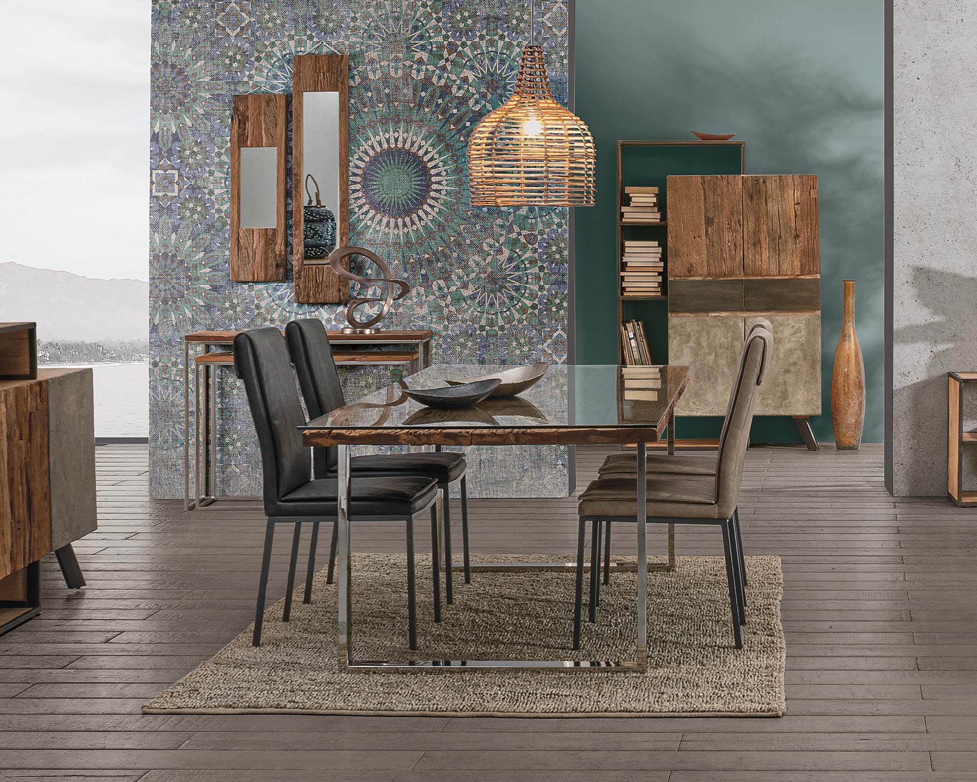 Sedia Sofie Argilla in Acciaio e Similpelle - Bizzotto - immagine 11