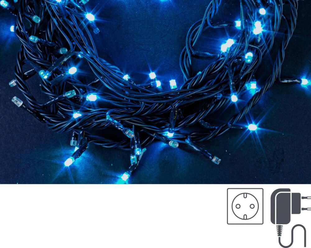 0894922 8006881616349 100 luci led out blue con contr. 0000 0894922