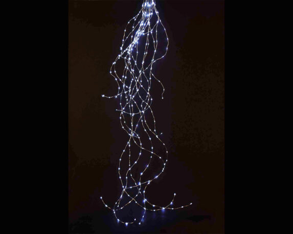 Catena Cascata Luminosa 360 Nano LED Luce Fissa Fredda