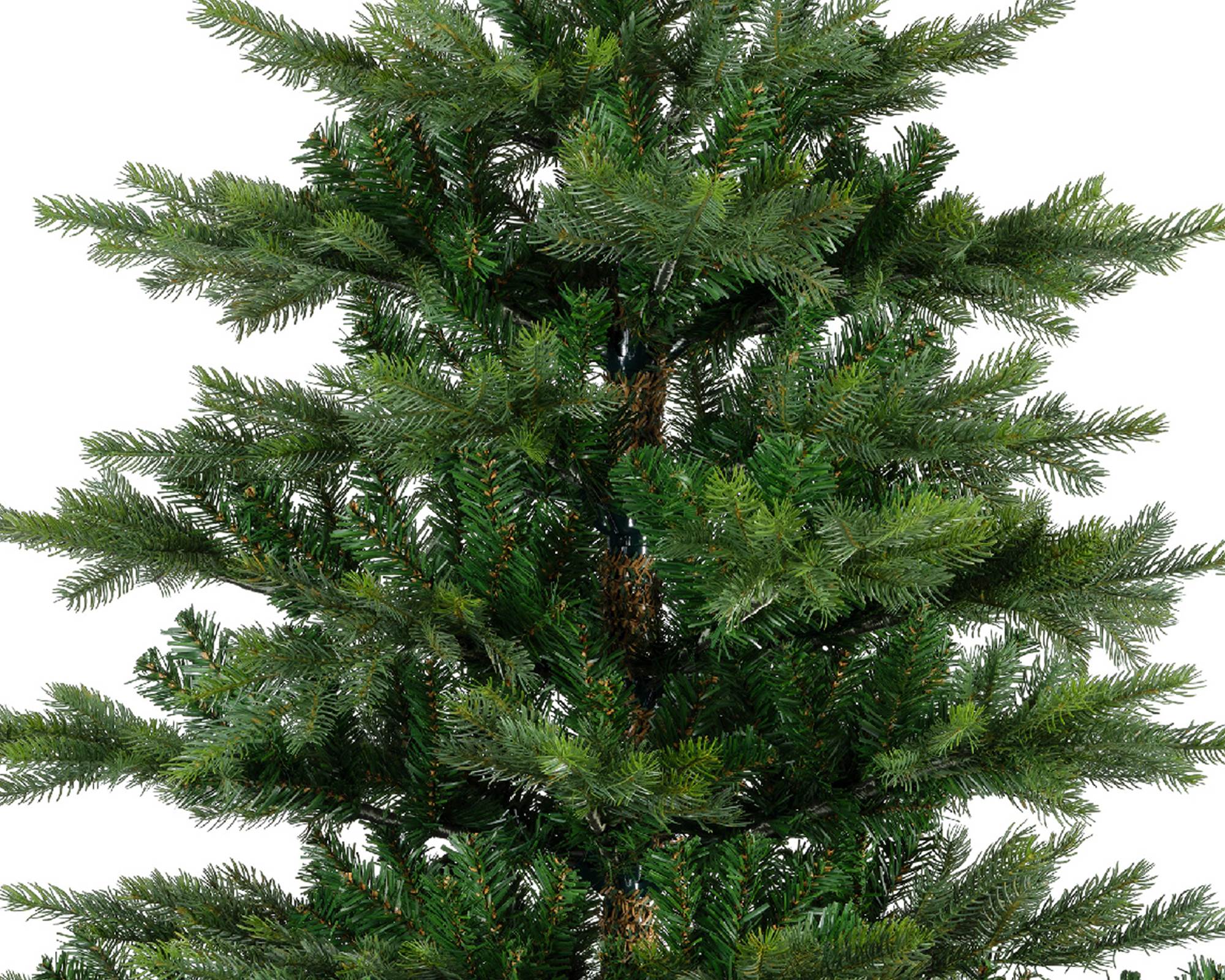 Albero Abete Grandis Sintetico con 1564 Rami D132x180h in Pe e Pvc - immagine 2