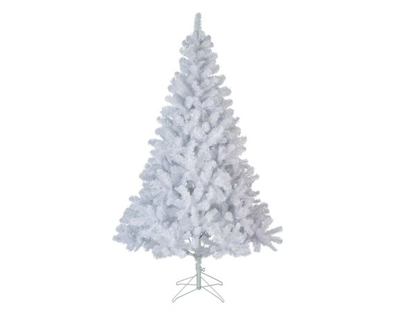 Albero Sint Imperial Pine Bianco 210h Con 770 Rami In Metallo E PVC
