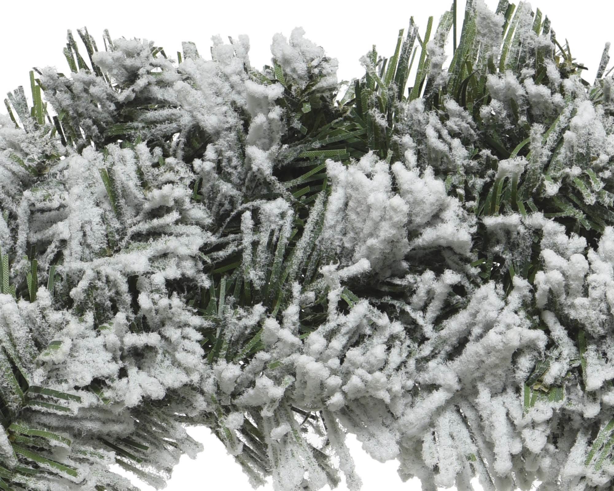 Decorazione Ghirlanda Floccata Imperial D50XH13CM in PVC - immagine 2