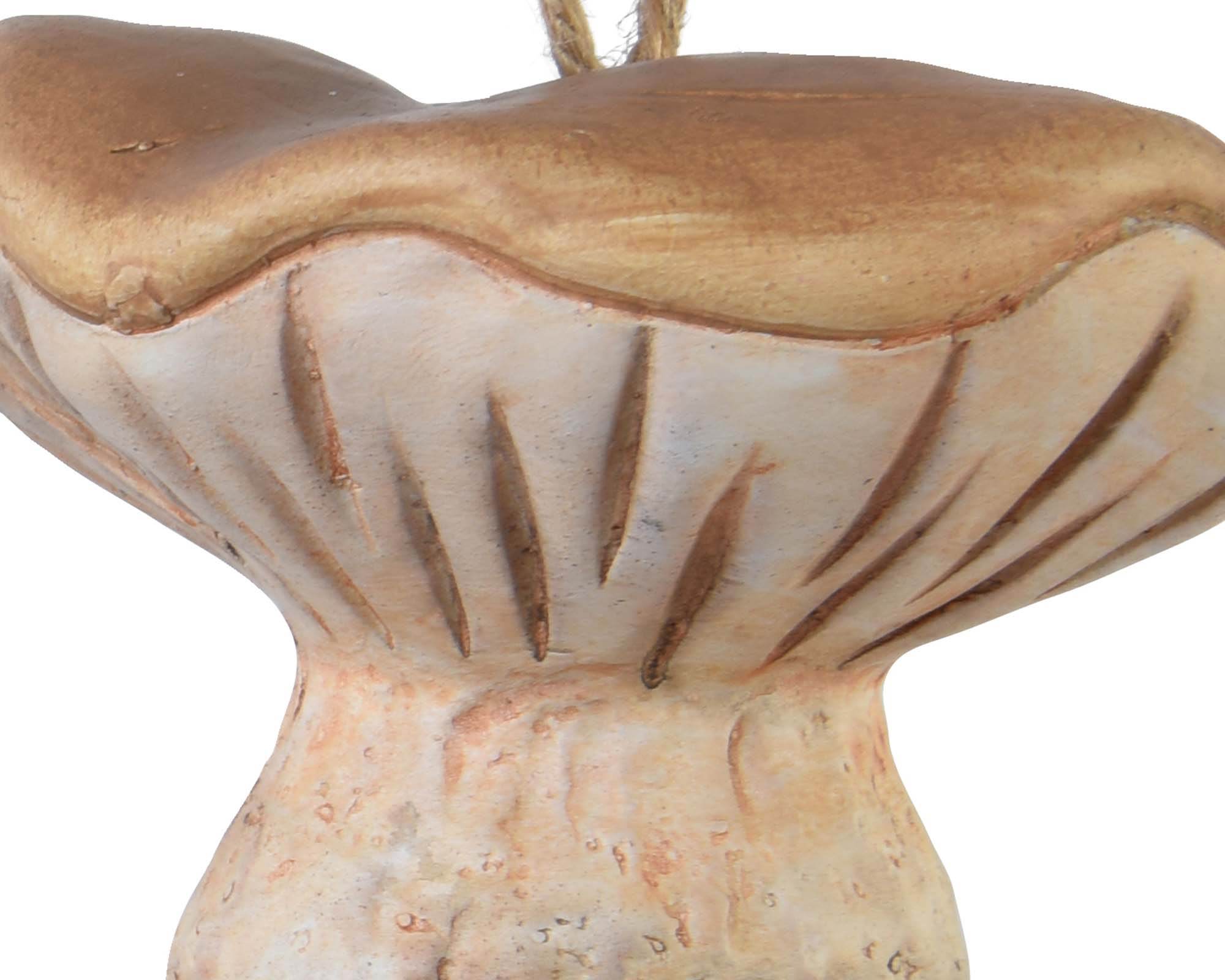 Decorazione da Appendere Fungo Assortito 6h in Terracotta - immagine 2