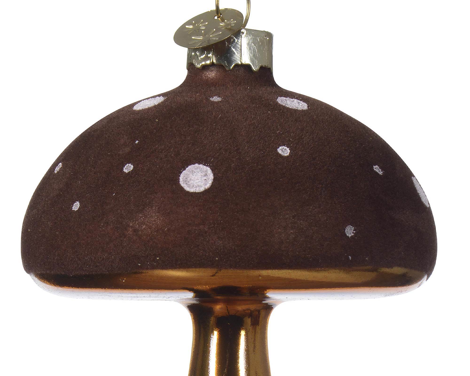 Decorazione da Appendere Fungo Assortito 9,5h in Vetro - immagine 2