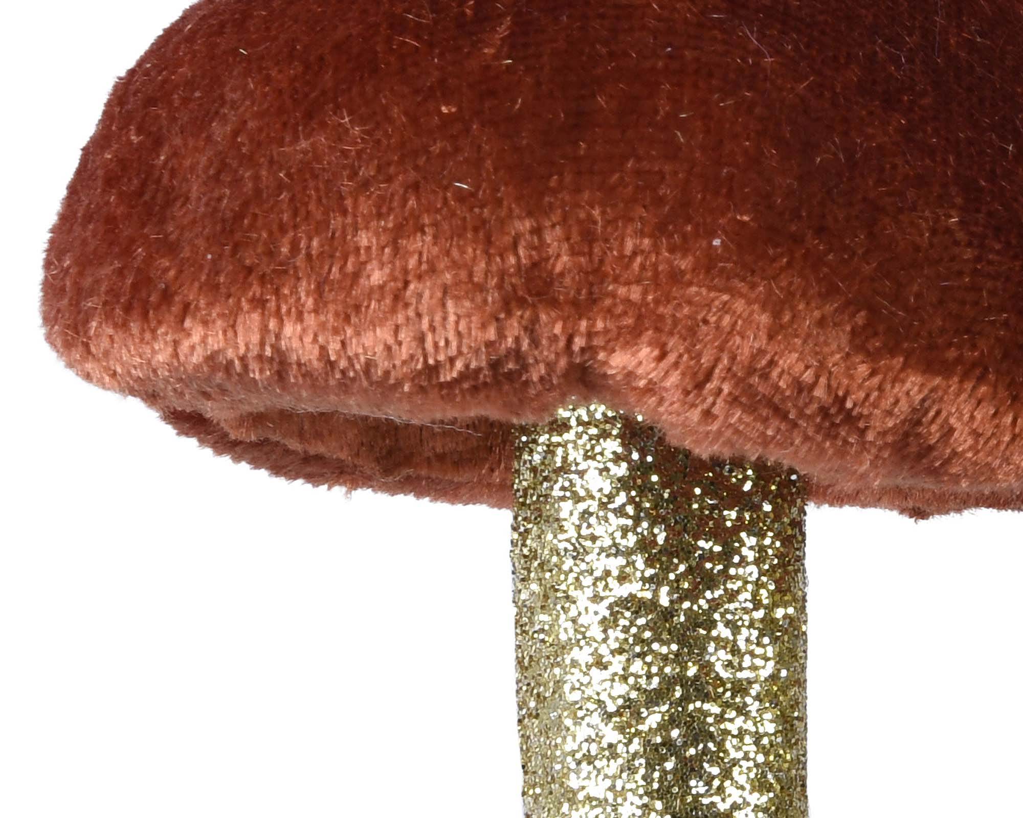 Decorazione da Appendere Fungo Vellutato Assortito 14h in Polistirolo - immagine 2