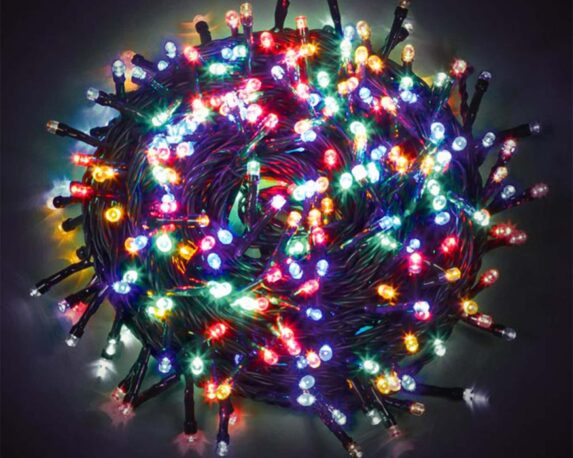 Catena 500 Luci LED Multicolore Interno E Esterno – Bizzotto