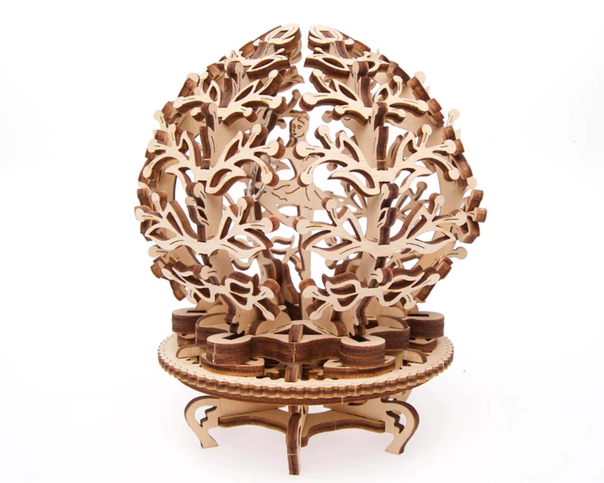 Modellino Fiore Meccanico in Legno - Ugears - immagine 2