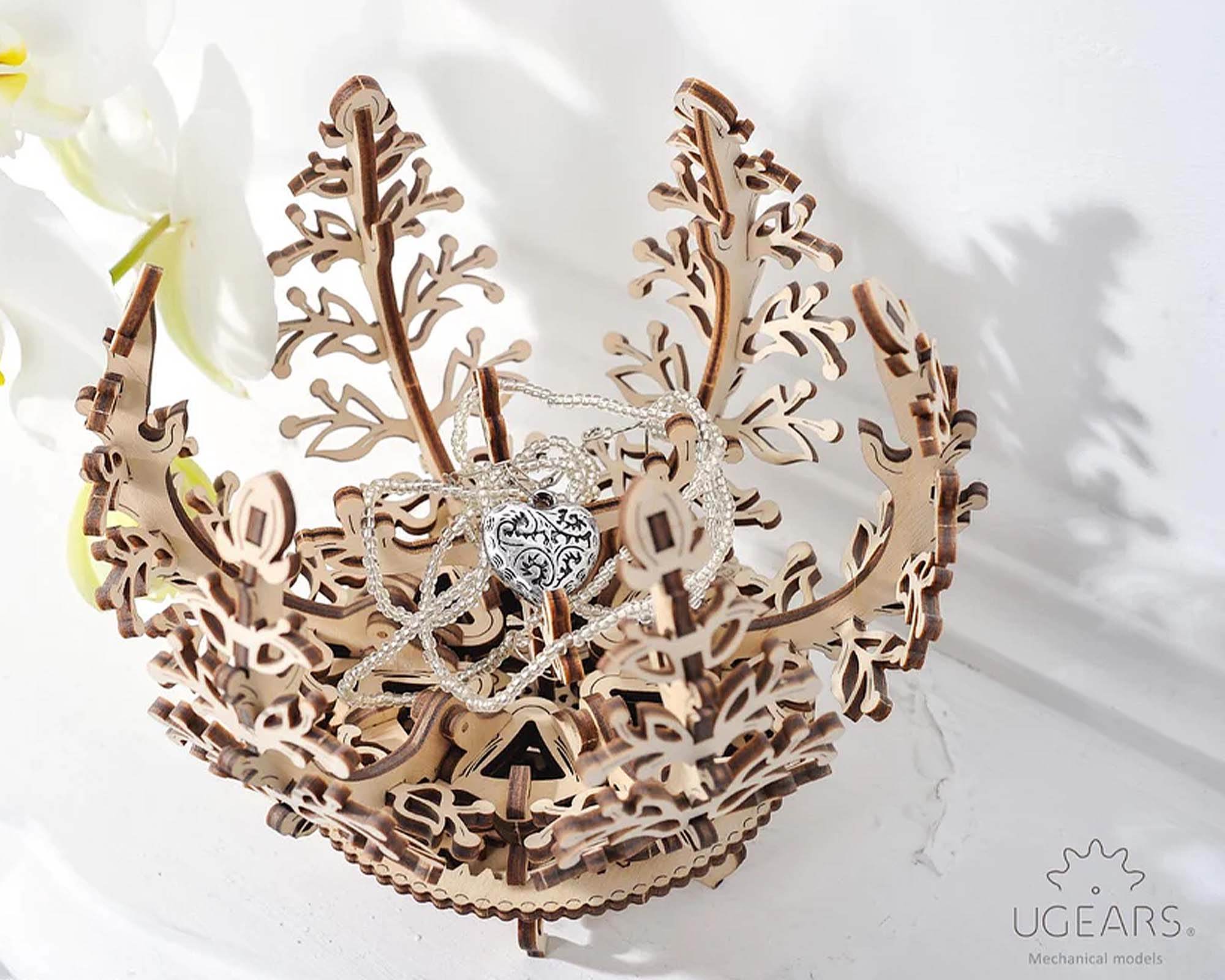 Modellino Fiore Meccanico in Legno - Ugears - immagine 5