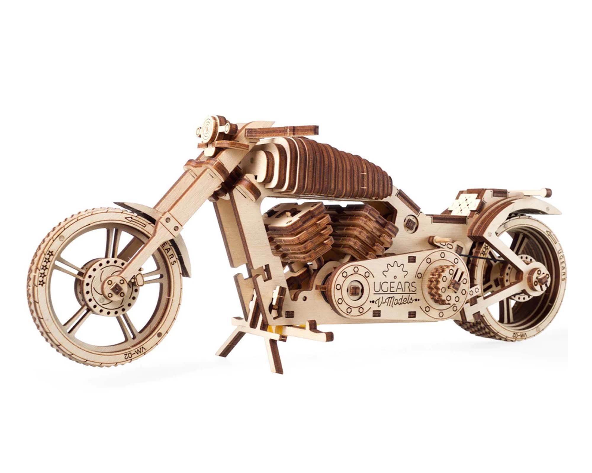 Modellino Moto VM02 in Legno - Ugears
