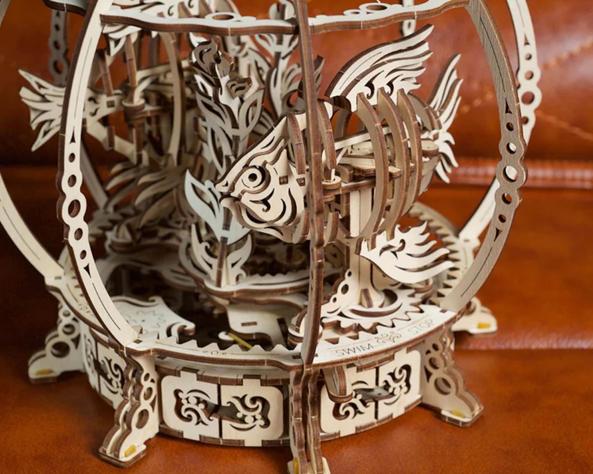 Modellino Acquario Meccanico in Legno - Ugears - immagine 8