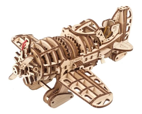 Modellino Aeroplano Mad Hornet in Legno – Ugears