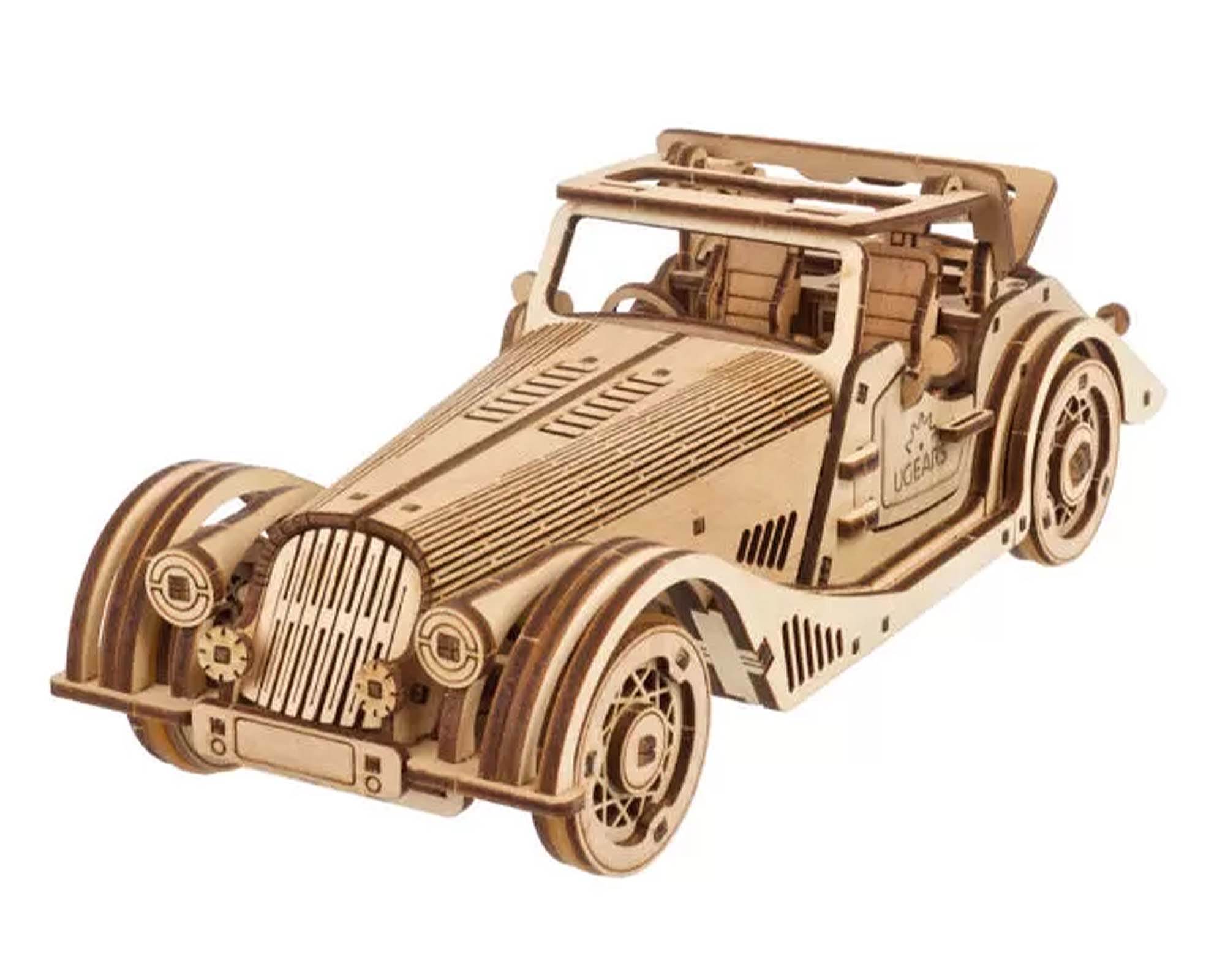 Modellino Sports Car Rapid Mouse in Legno - Ugears