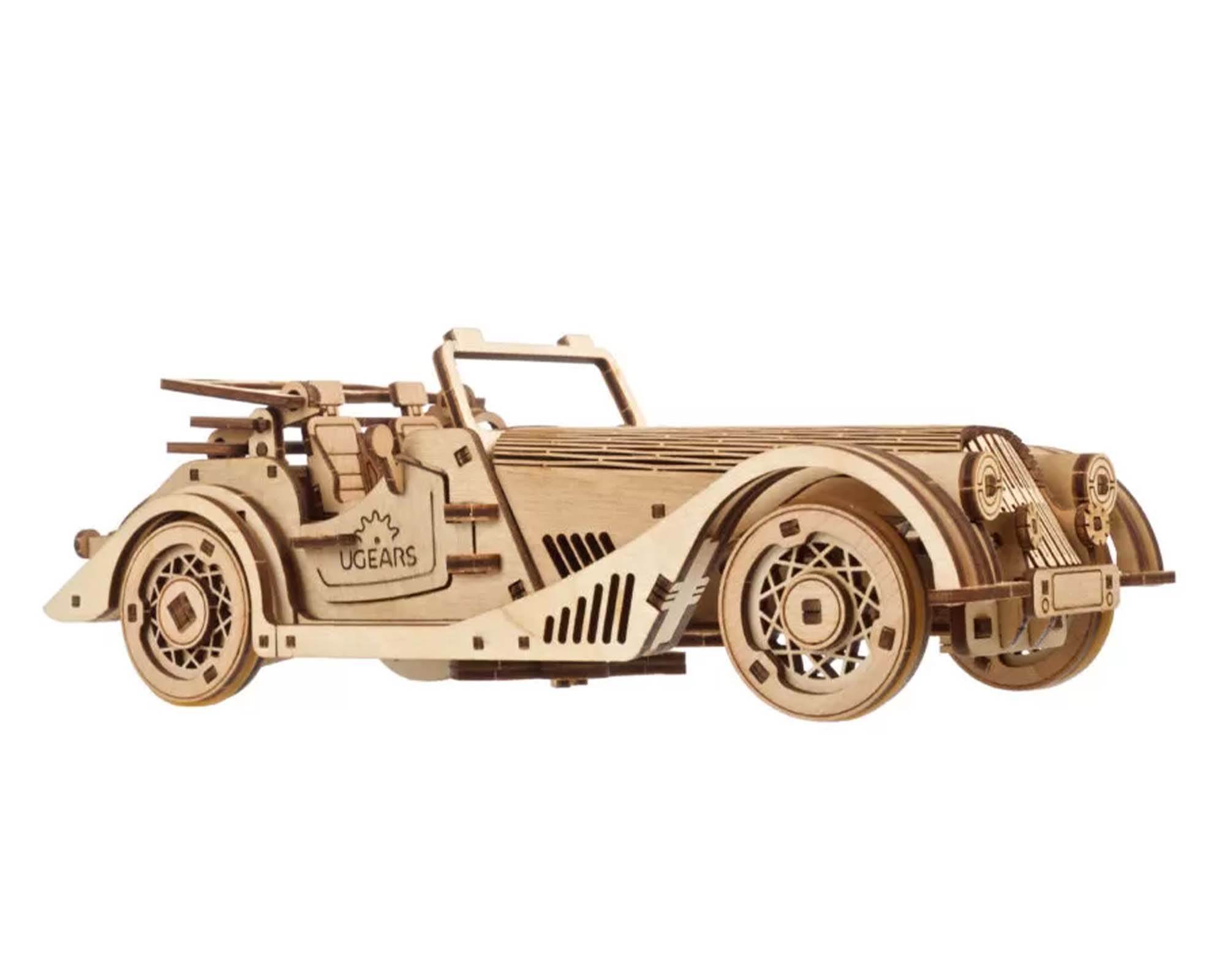 Modellino Sports Car Rapid Mouse in Legno - Ugears - immagine 5