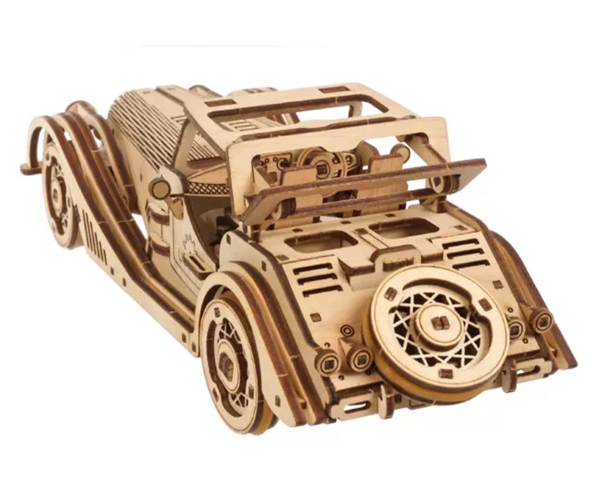 Modellino Sports Car Rapid Mouse in Legno - Ugears - immagine 6