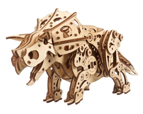 Modellino Triceratopo in Legno – Ugears