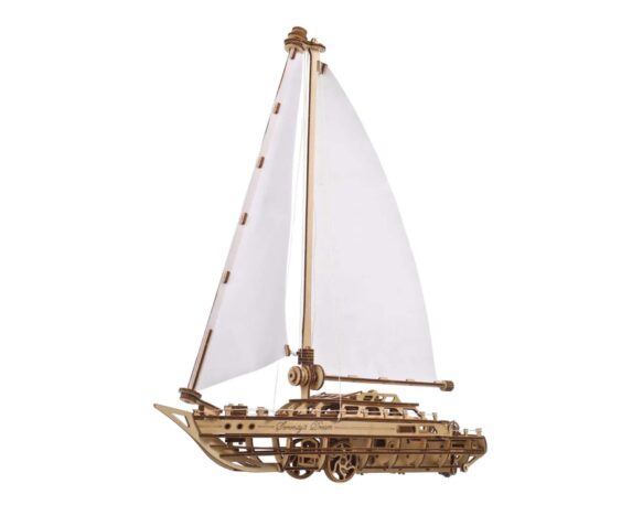 Modellino Barca A Vela Sogno Di Serenity In Legno – Ugears