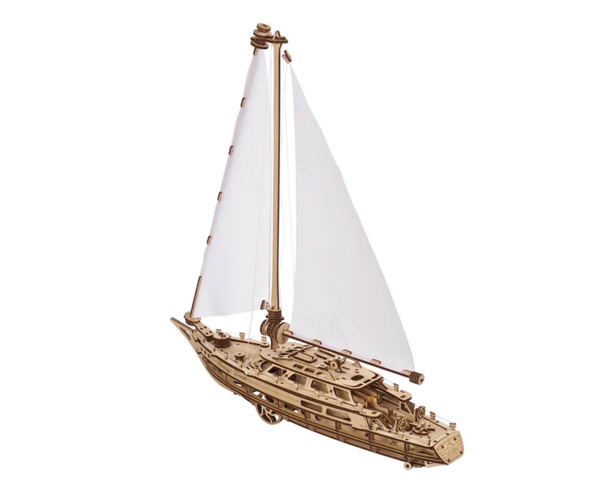 Modellino Barca a Vela Sogno di Serenity in Legno - Ugears - immagine 7