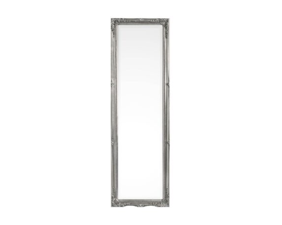 Specchio Miro Con Cornice Argento 36×126 In Legno Di Paulownia – Bizzotto