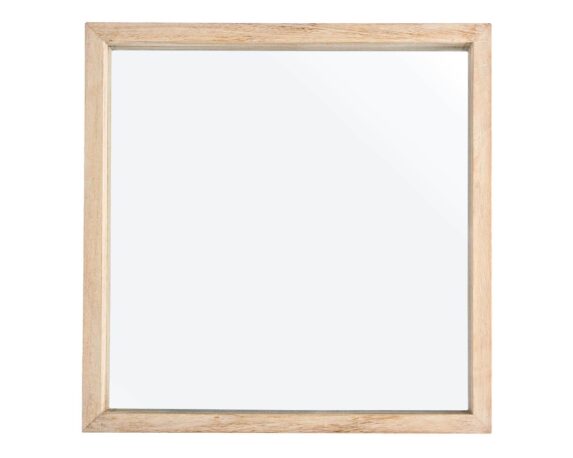 Specchio Con Cornice Tiziano Quadrato 42×42 In Legno Di Paulonia E MDF – Bizzotto