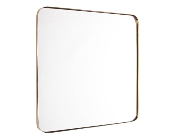 Specchio Con Cornice Adhira 60×60 In Vetro E Acciaio – Bizzotto