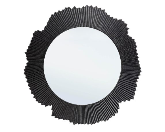 Specchio Con Cornice Yamir Nero D62 In Vetro E Alluminio – Bizzotto