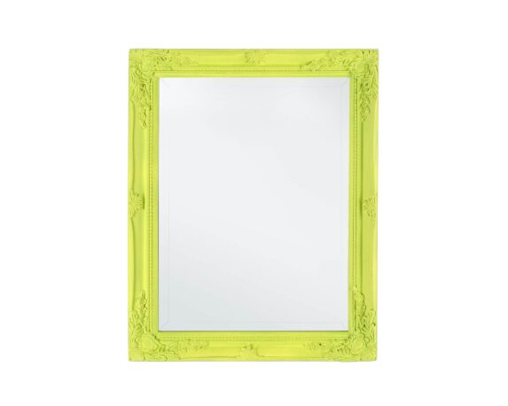 Specchio Miro Con Cornice Lime 36×46 In Legno Di Paulownia – Bizzotto
