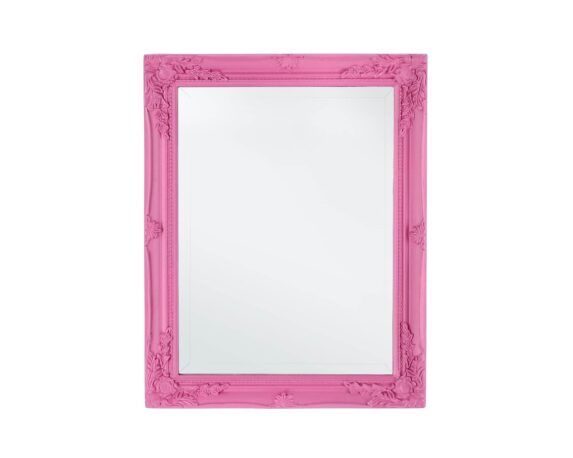 Specchio Miro Con Cornice Fucsia 36×46 In Legno Di Paulownia – Bizzotto