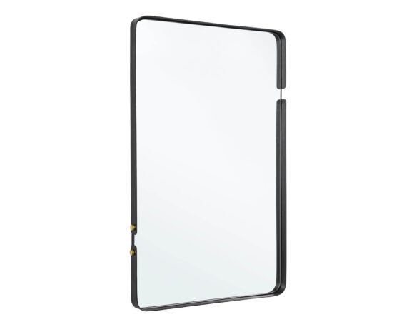 Specchio Con Cornice Zeina 52×82 In Vetro E Acciaio – Bizzotto
