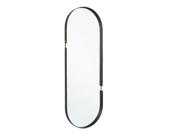 Specchio Con Cornice Zeina 38×110 In Vetro E Acciaio – Bizzotto