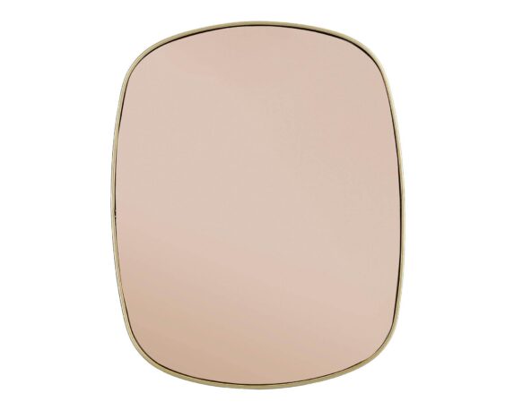 Specchio Con Cornice Galaxy Oro Bronzo 40×50 In Vetro E Acciaio – Bizzotto