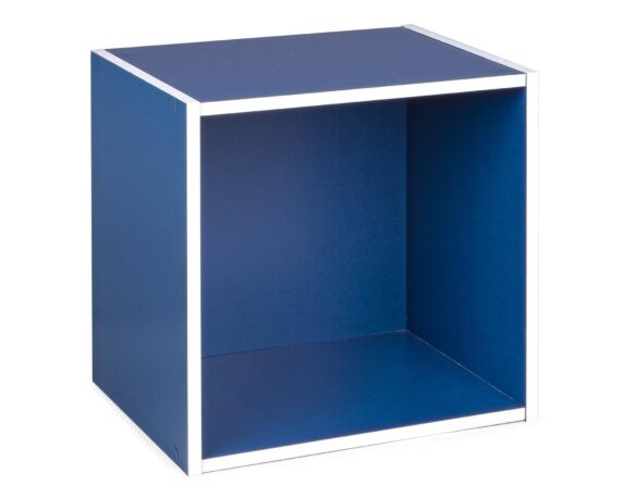 Cubo Composite Blu In MDF – Bizzotto