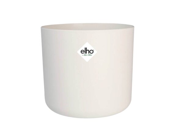 Cachepot Tondo B For Soft Bianco 16cm In Plastica Riciclata – Elho