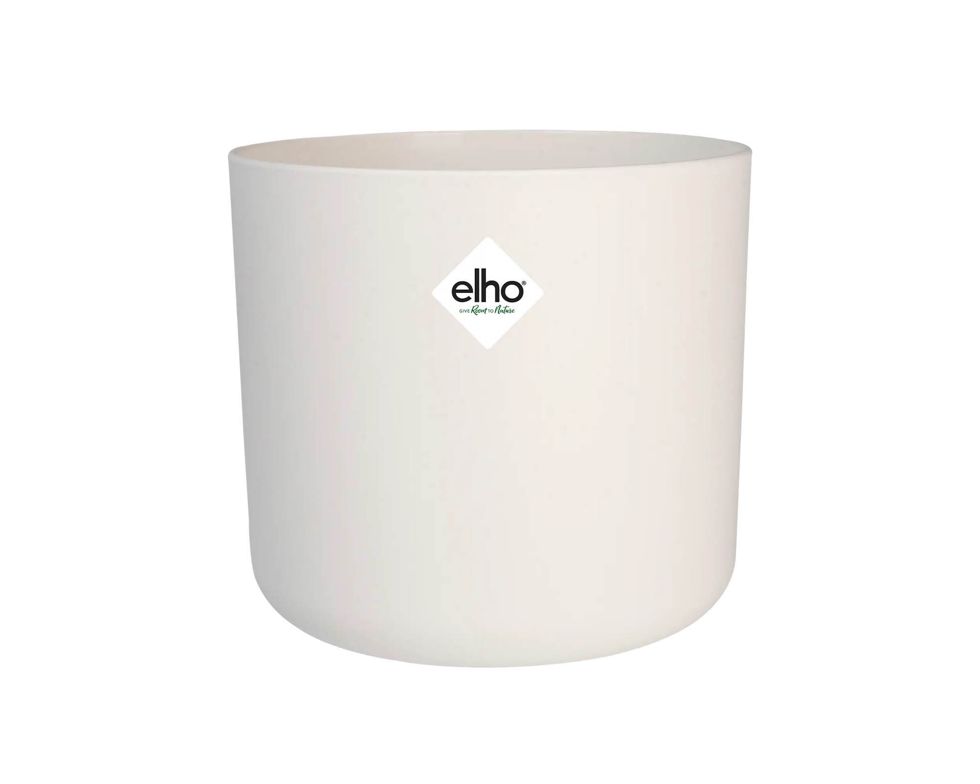Cachepot Tondo B for Soft Bianco 16cm in Plastica Riciclata - Elho